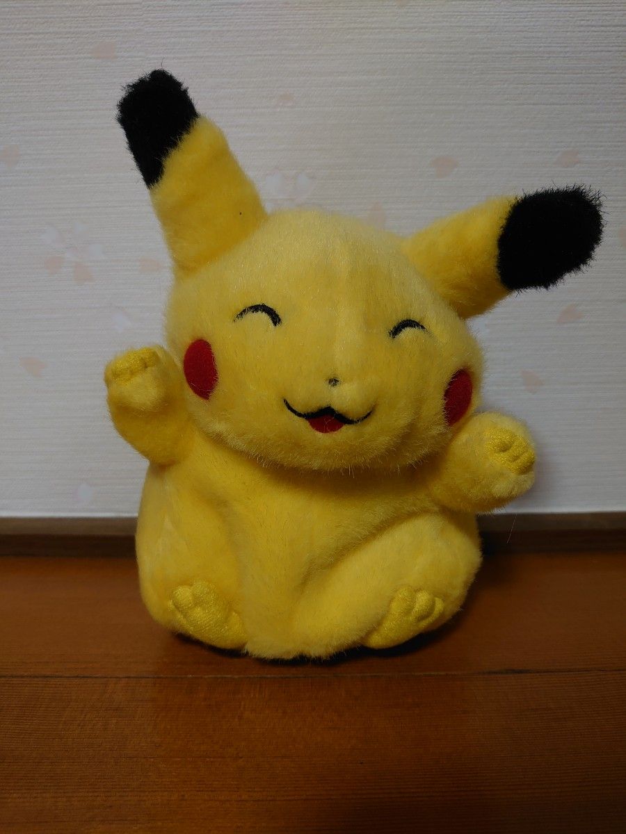 初期 初代 ピカチュウ 動く ぬいぐるみ tomy にっこりピカチュウ