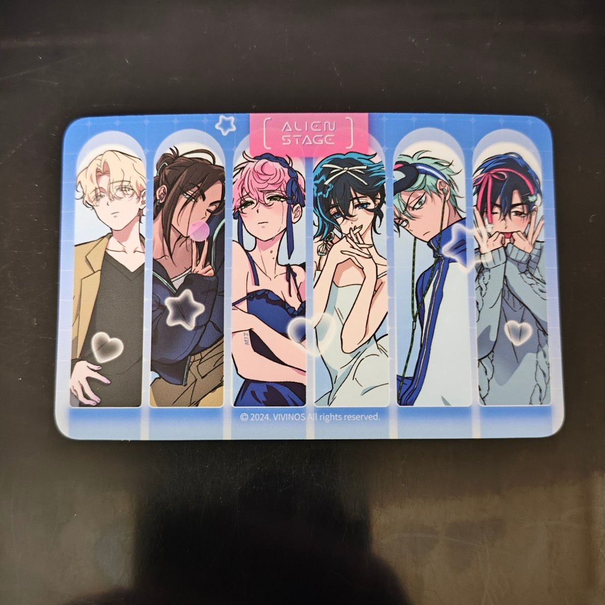 ALIEN STAGE エイリアンステージ 中国会場 購入特典 全員サインカード