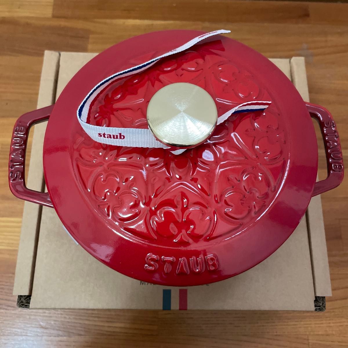 新品未開封】 ストウブ staub ワナベ WA-NABE S 16cm リリー lily