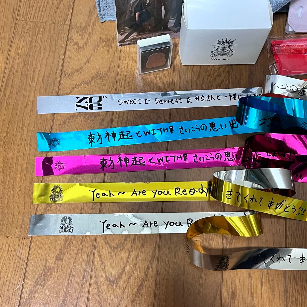 ⑭点セット 東方神起 ZONE ライブツアー 銀テ2025年 大阪 銀テープ