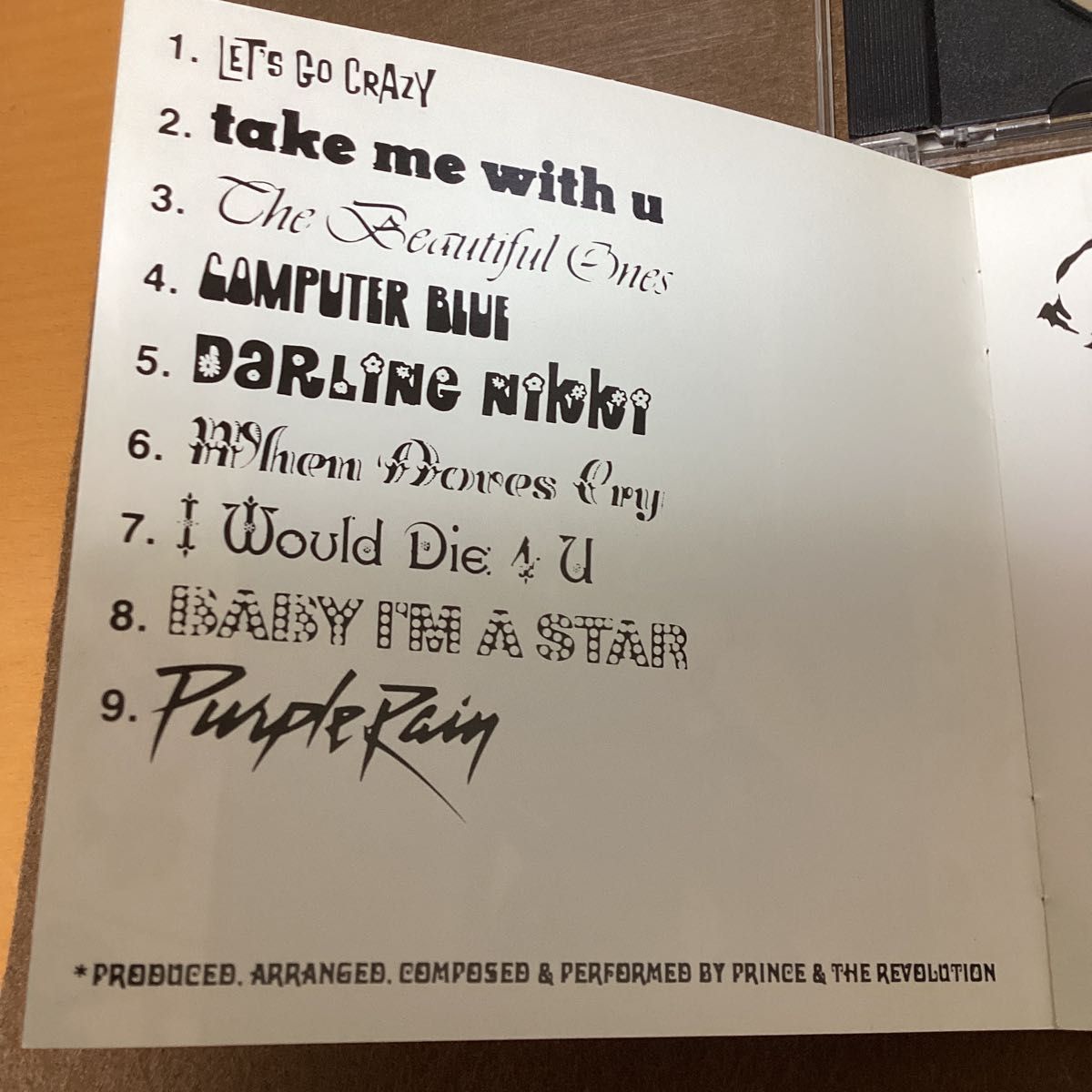 国内盤帯無しCD プリンス パープル・レイン Prince Purple Rain｜Yahoo