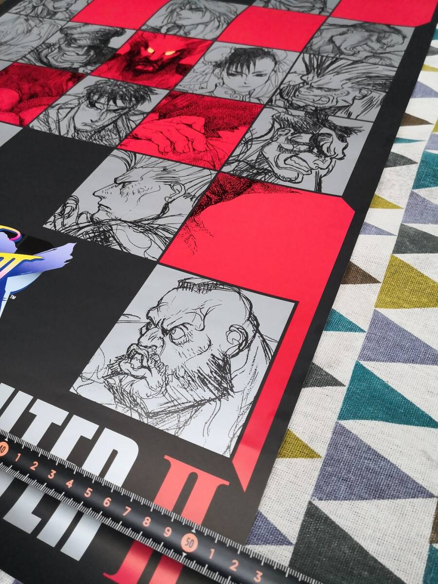 カプコン スーパーストリートファイターⅡX B2ポスター / CAPCOM Super