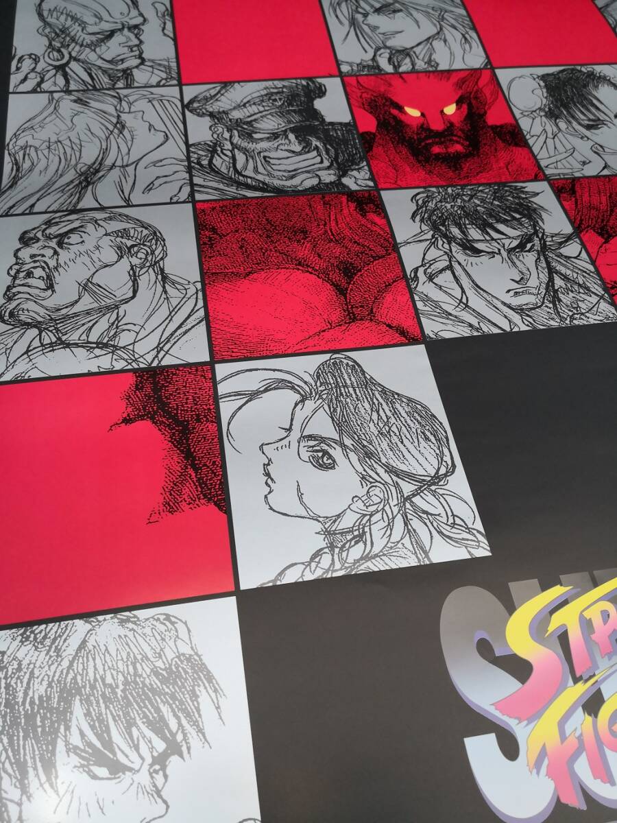 カプコン スーパーストリートファイターⅡX B2ポスター / CAPCOM Super