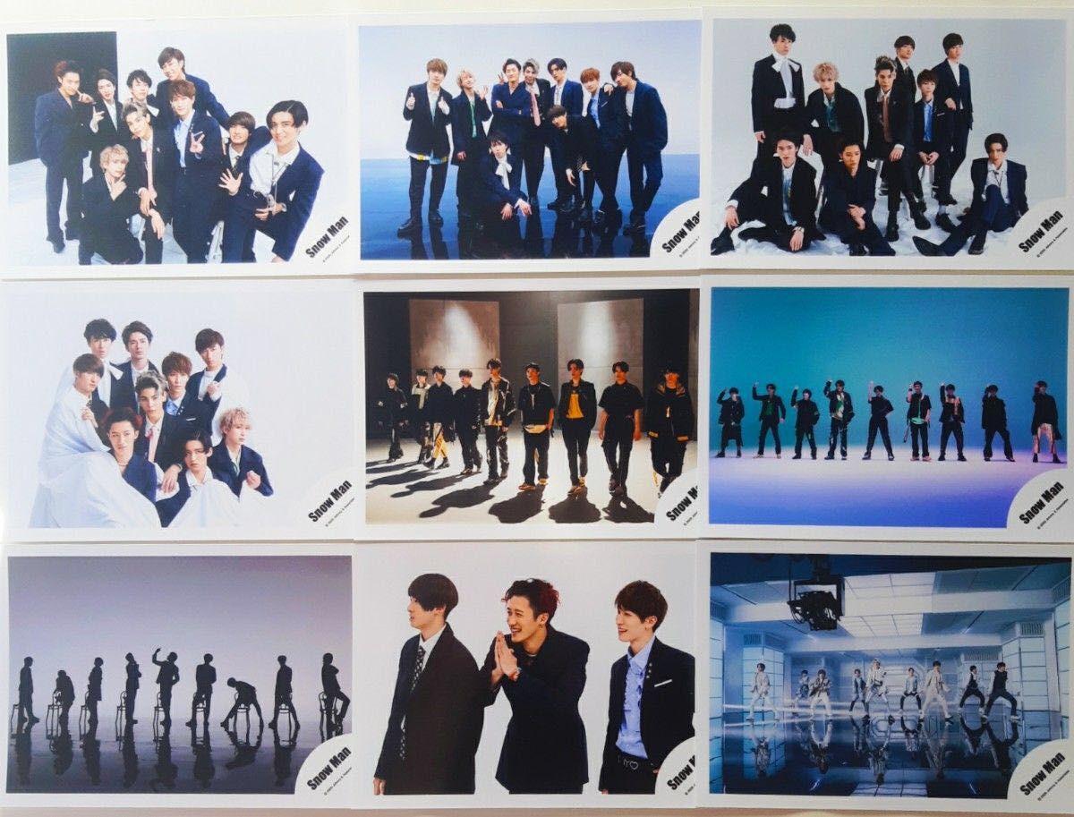 公式写真48枚セット Snow Man 集合 混合 まとめ売り L453｜Yahoo