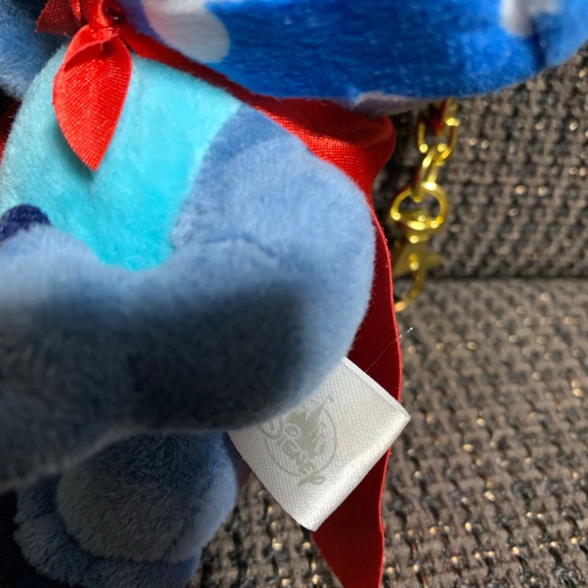 スティッチ ヒーロースタイル ぬいぐるみキーチェーン 美品 リロ