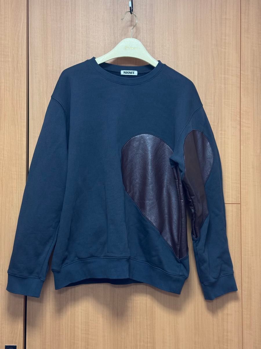 NKNIT pattern pullover sweat ニット パターンプルオーバースウェット