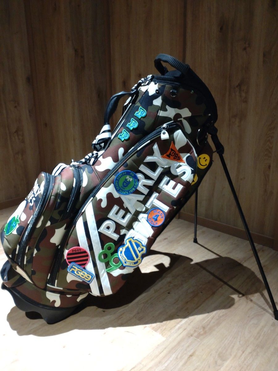 パーリーゲイツ スタンド式キャディバッグ迷彩ワッペン｜Yahoo!フリマ