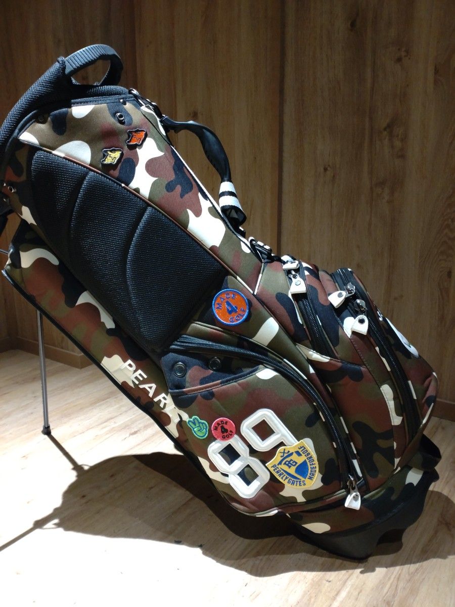 パーリーゲイツ スタンド式キャディバッグ迷彩ワッペン｜Yahoo!フリマ