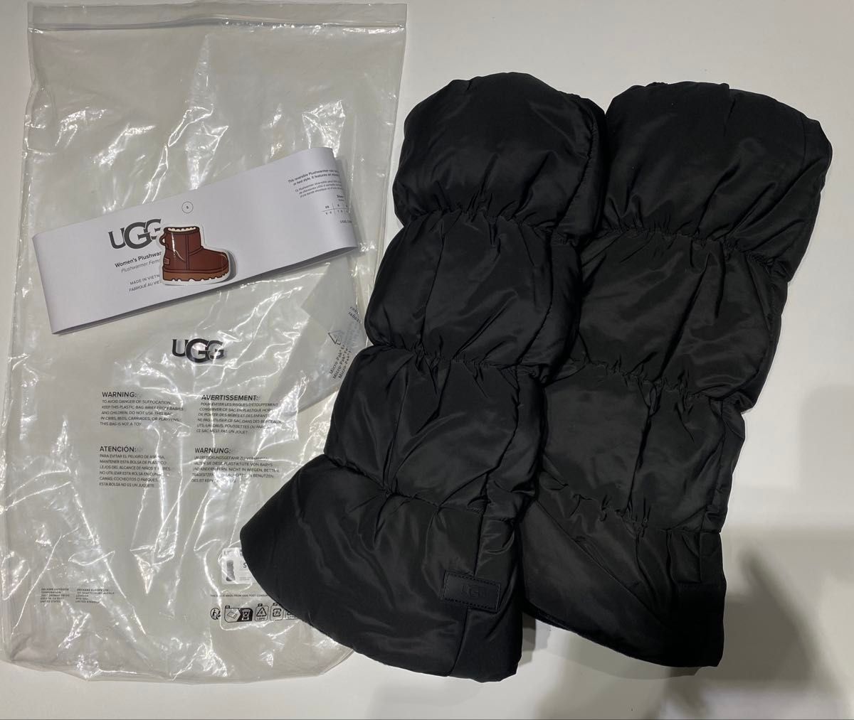 UGG プラッシュウォーマー トールPlushwarmer Tall ブラック レッグ