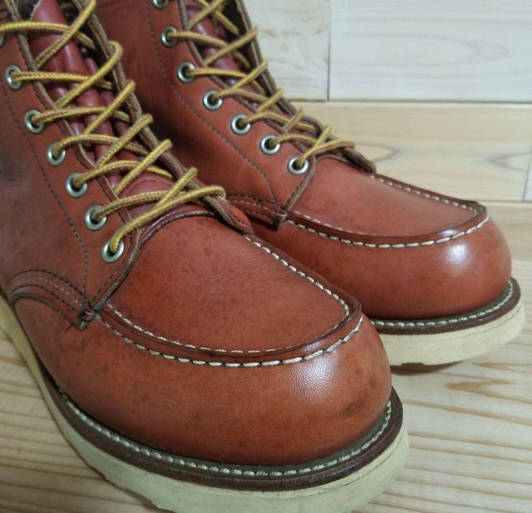 廃盤 美品 レッドウィング 8131 アイリッシュセッター 25 0 モックトゥ