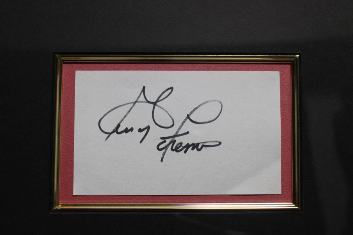 最終値下げ ホリフィールドVSジョージ・フォアマン Wサイン 額付き