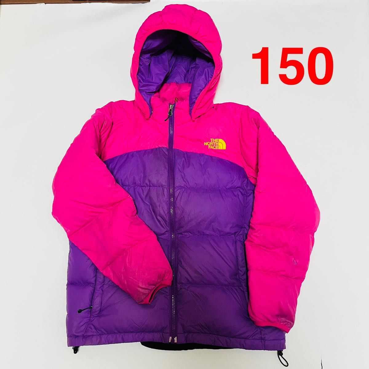 150 ノースフェイス アコンカグアフーディー ダウン ジュニア キッズ