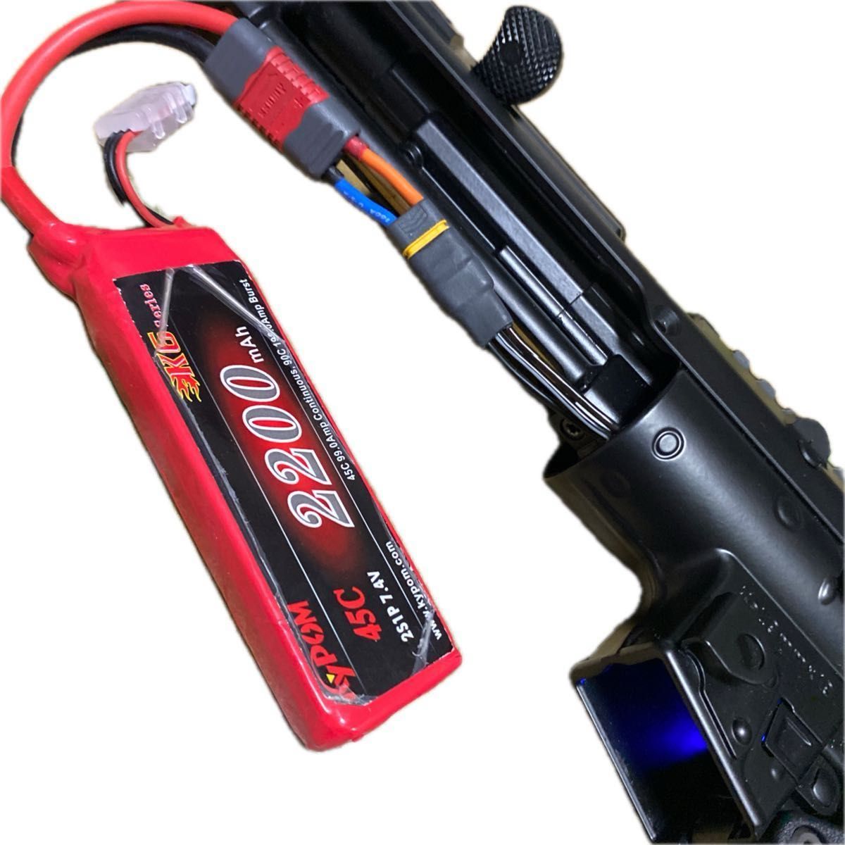 次世代MP5 などMR30コネクタ→Tコネクタ変換アダプター 自作 個人製