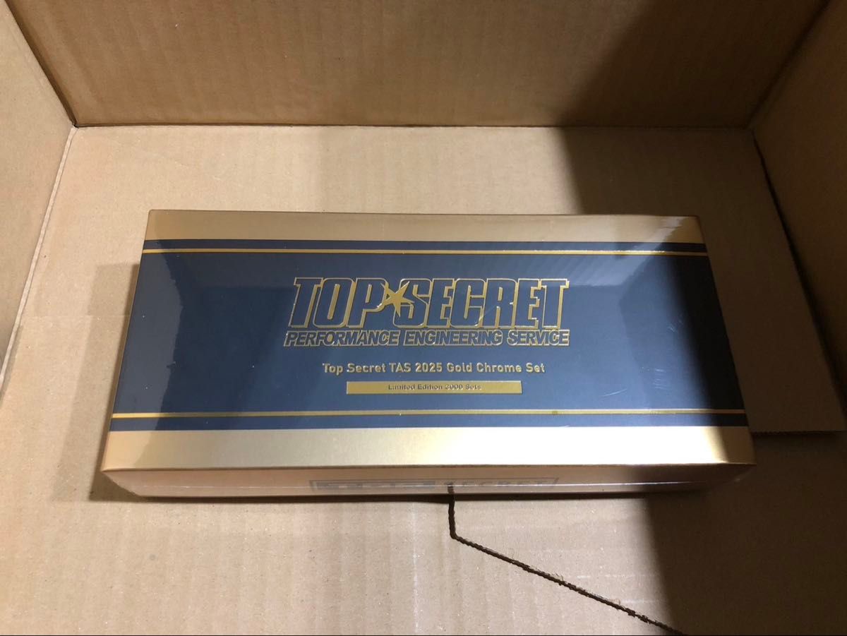 Top Secret 3台セット ゴールドクロムセット 東京オートサロン2025