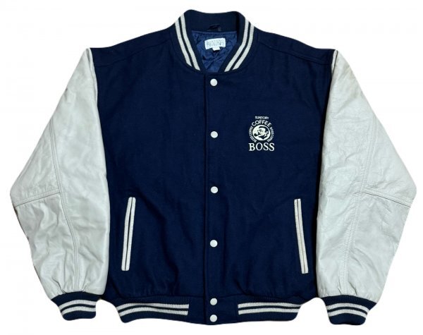 Yahoo!オークション - 美品 SUNTRY BOSS サントリーボス ロゴ 刺繍 ボ