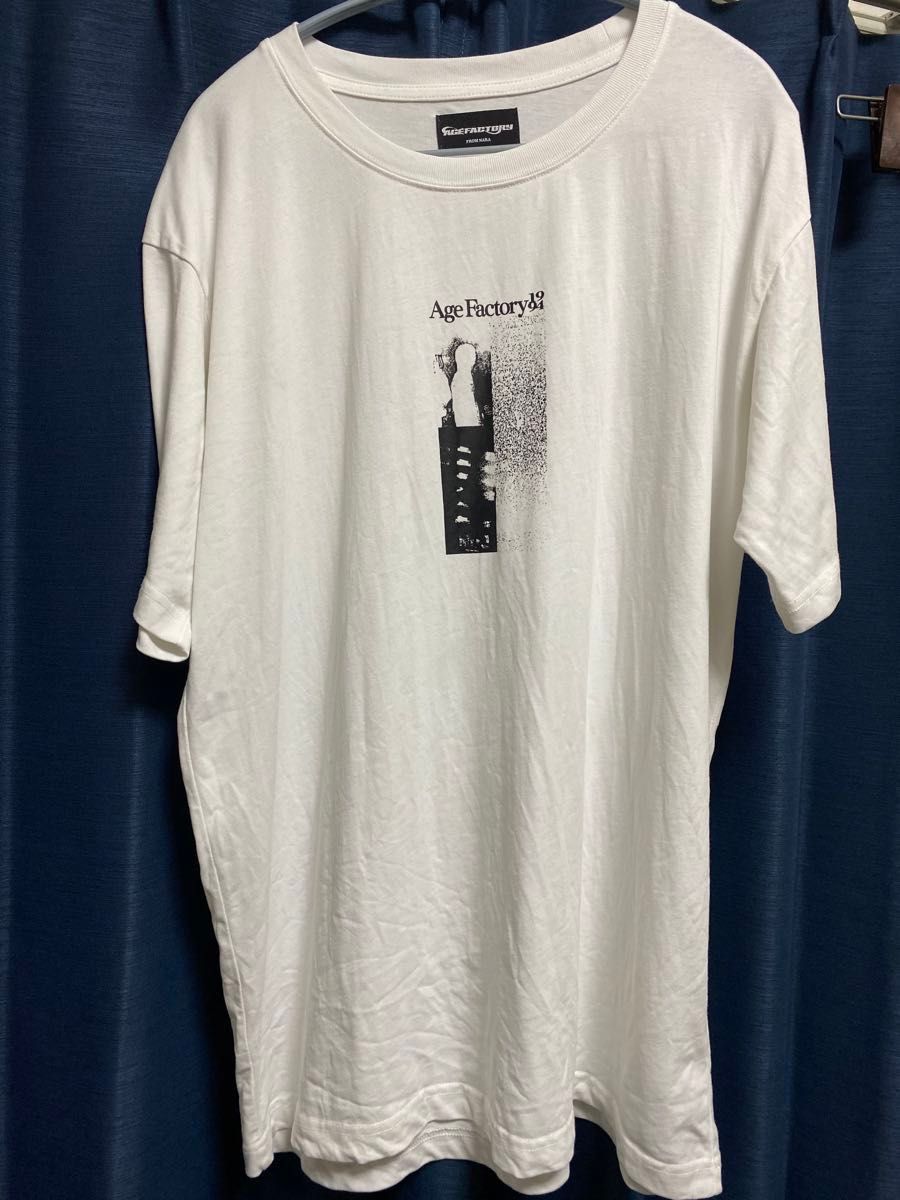 Age Factory グッズ Tシャツ Original Songs tee White 白 ホワイト XL