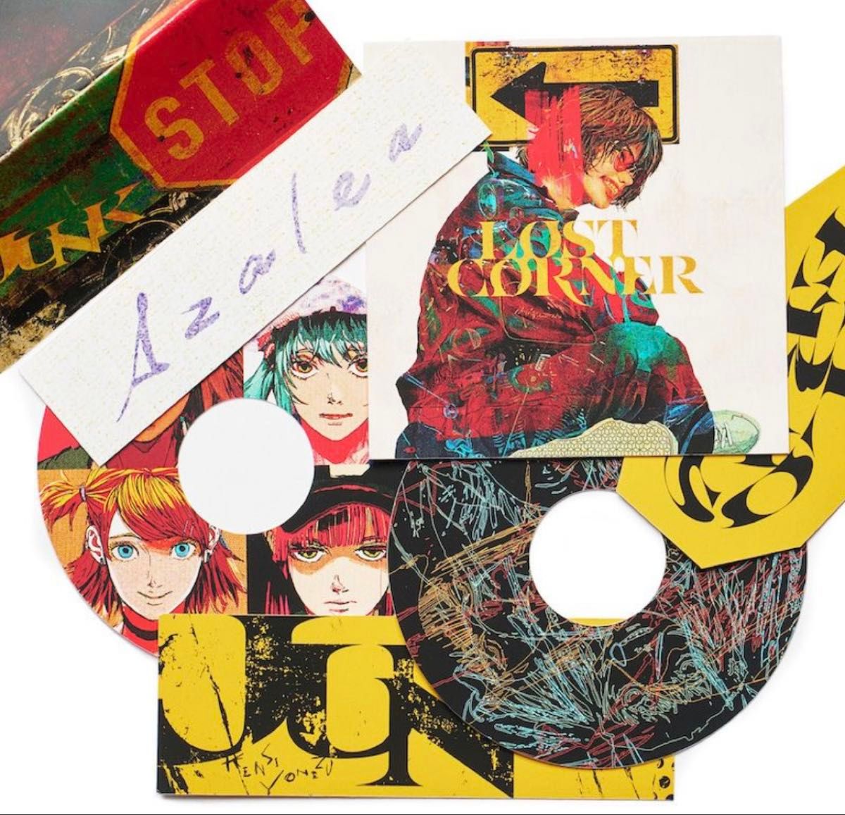 米津玄師 2025 TOUR / JUNK ライブグッズ ステッカー GO STOP セット