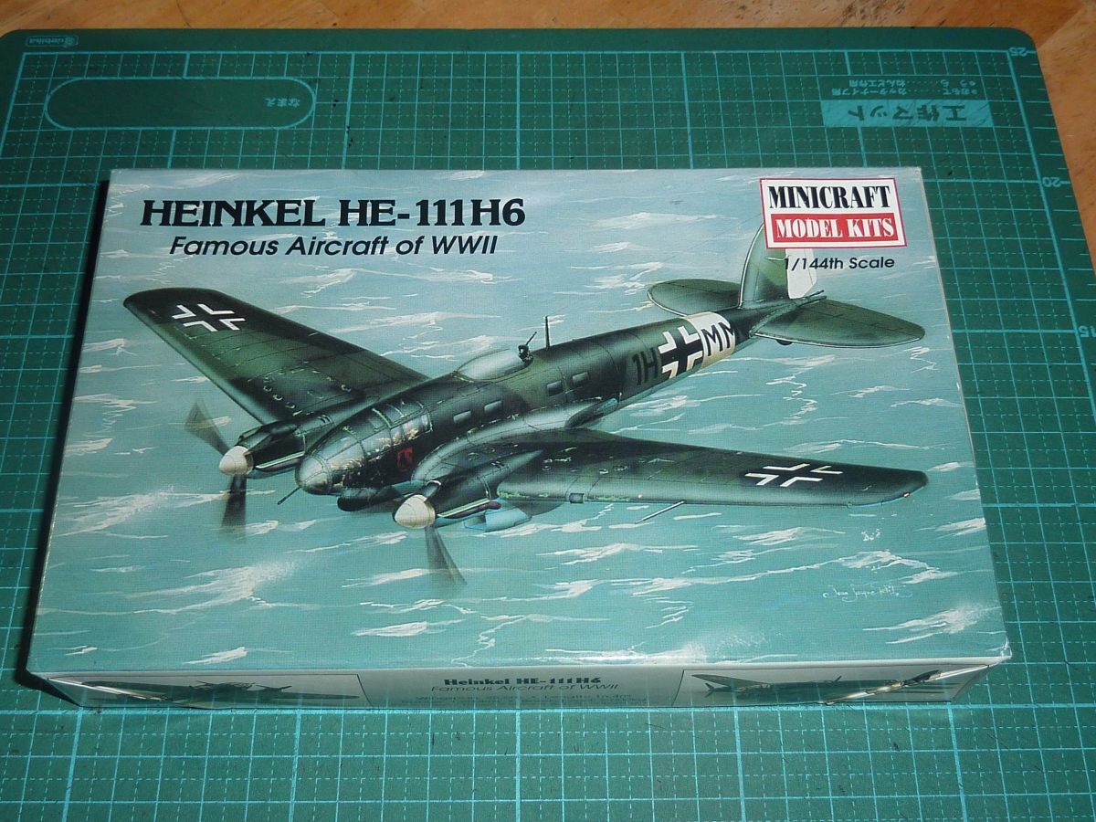 Yahoo!オークション - 1/144 ハインケル He-111 H-6 ドイツ双発爆撃機