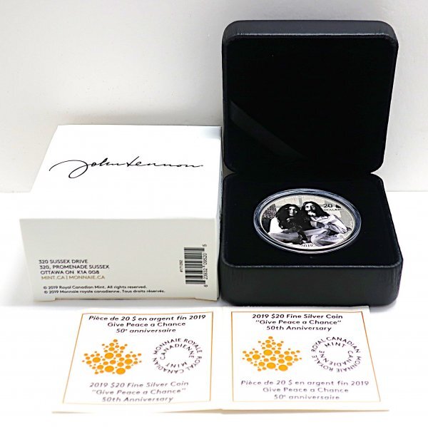 Yahoo!オークション - 【ご縁スタート】カナダ 2019年 ジョン・レノン