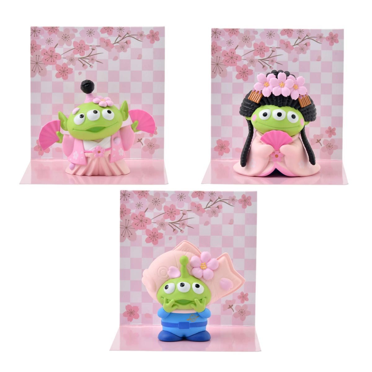 リトル・グリーン・メン／エイリアン マスコット 着物 鯛焼き 袴