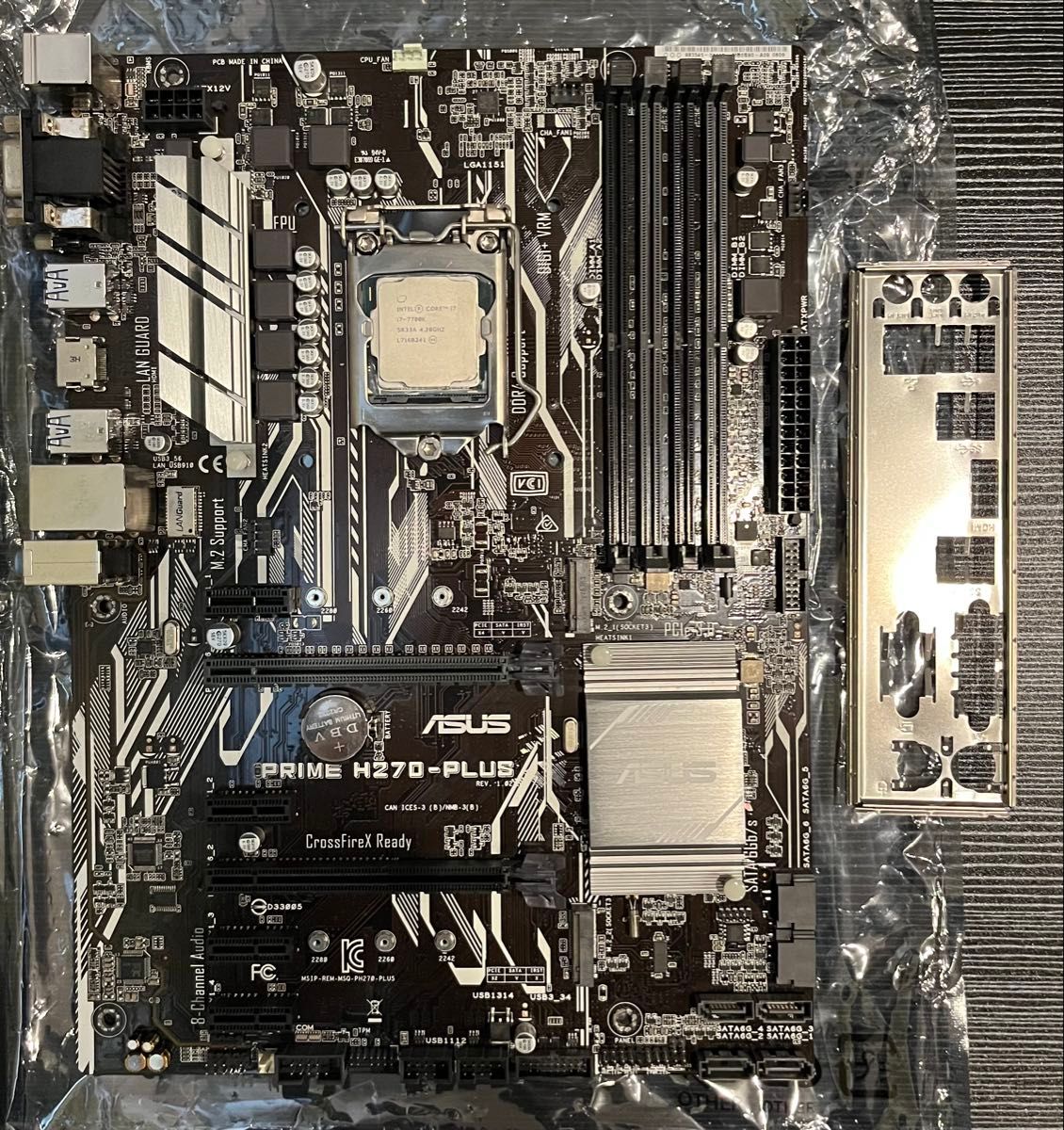 intel Core i7-7700K マザーボード&メモリセット 動作確認済み｜Yahoo