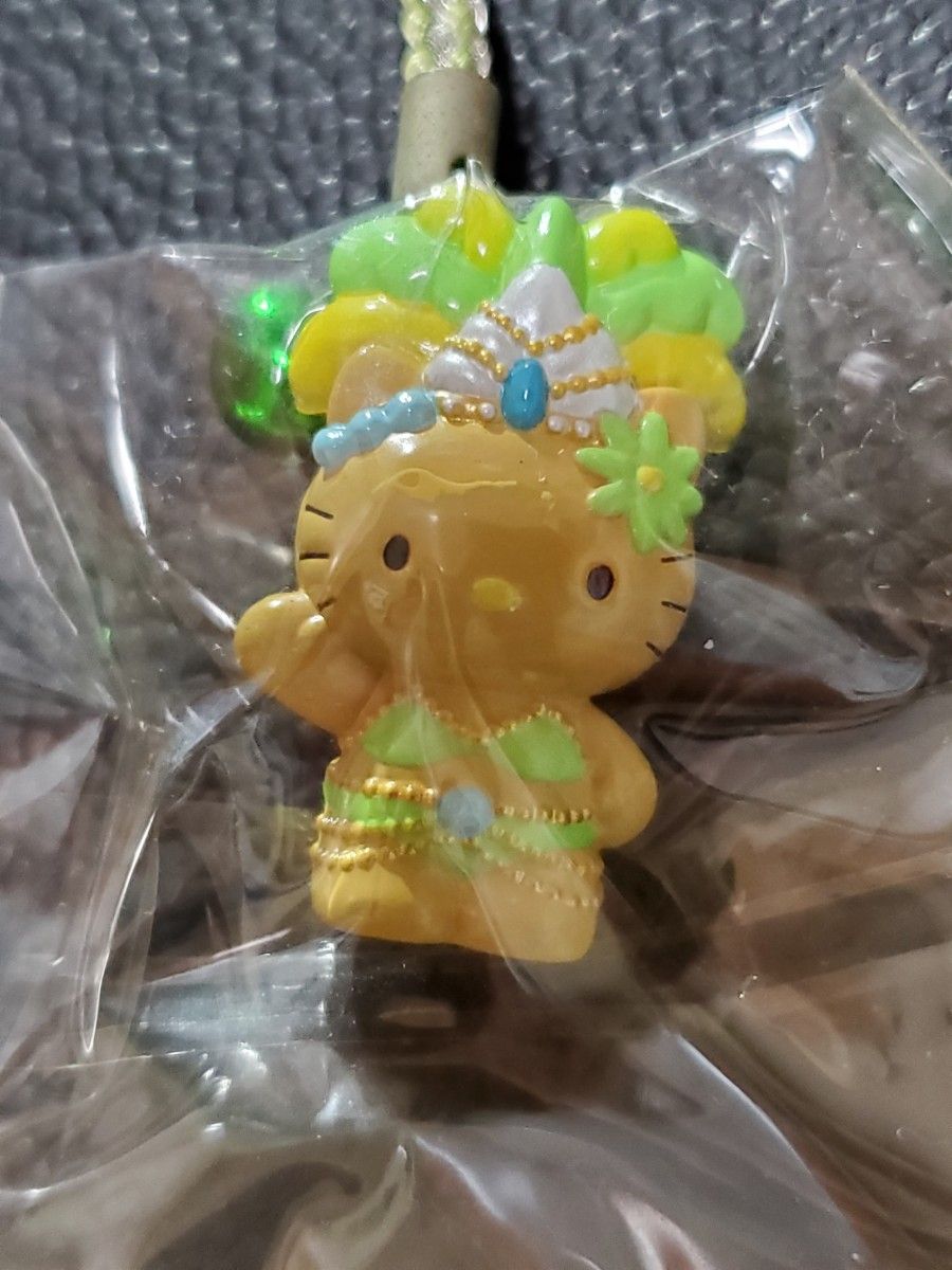 ハローキティご当地限定ストラップ 根付け 東京限定 浅草サンバ