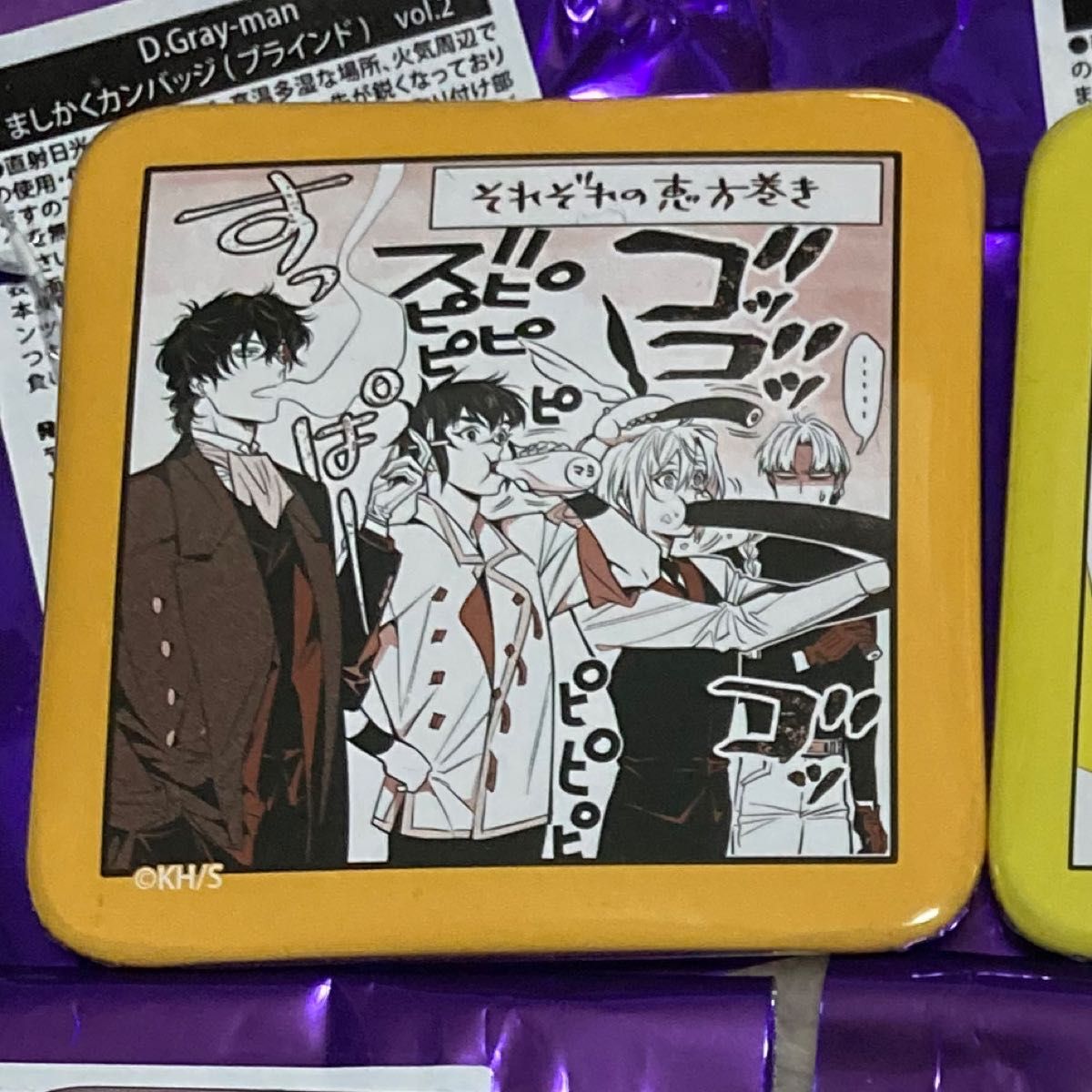 ジャンプフェスタ2025 Theキャラ Dグレ D Gray-man アレン ましかく缶