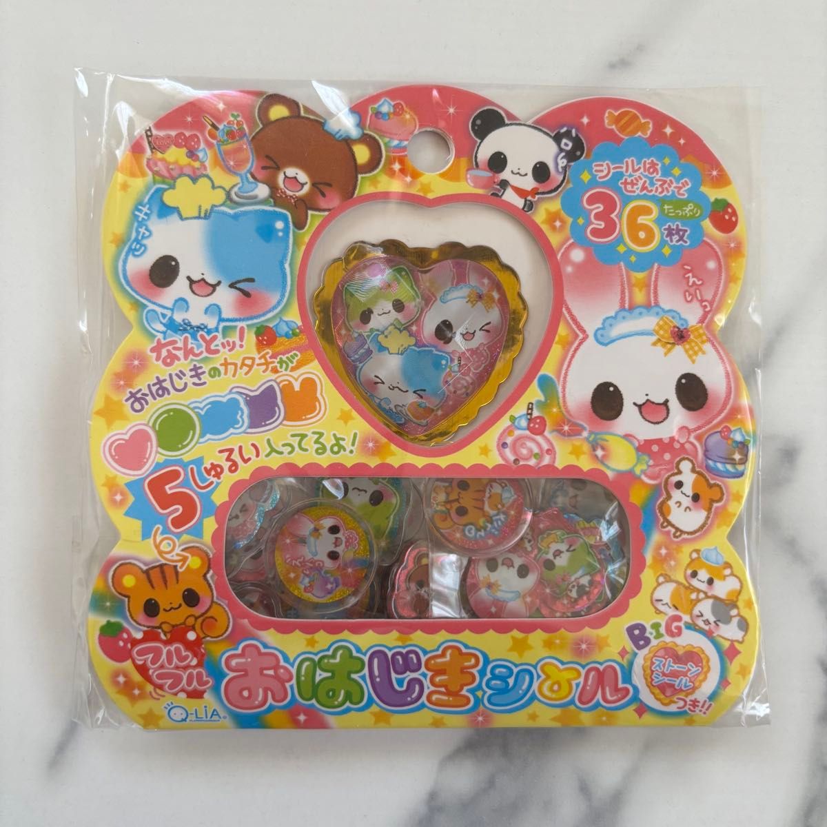 新品未開封】平成レトロ フレークシール おはじきシール クーリア