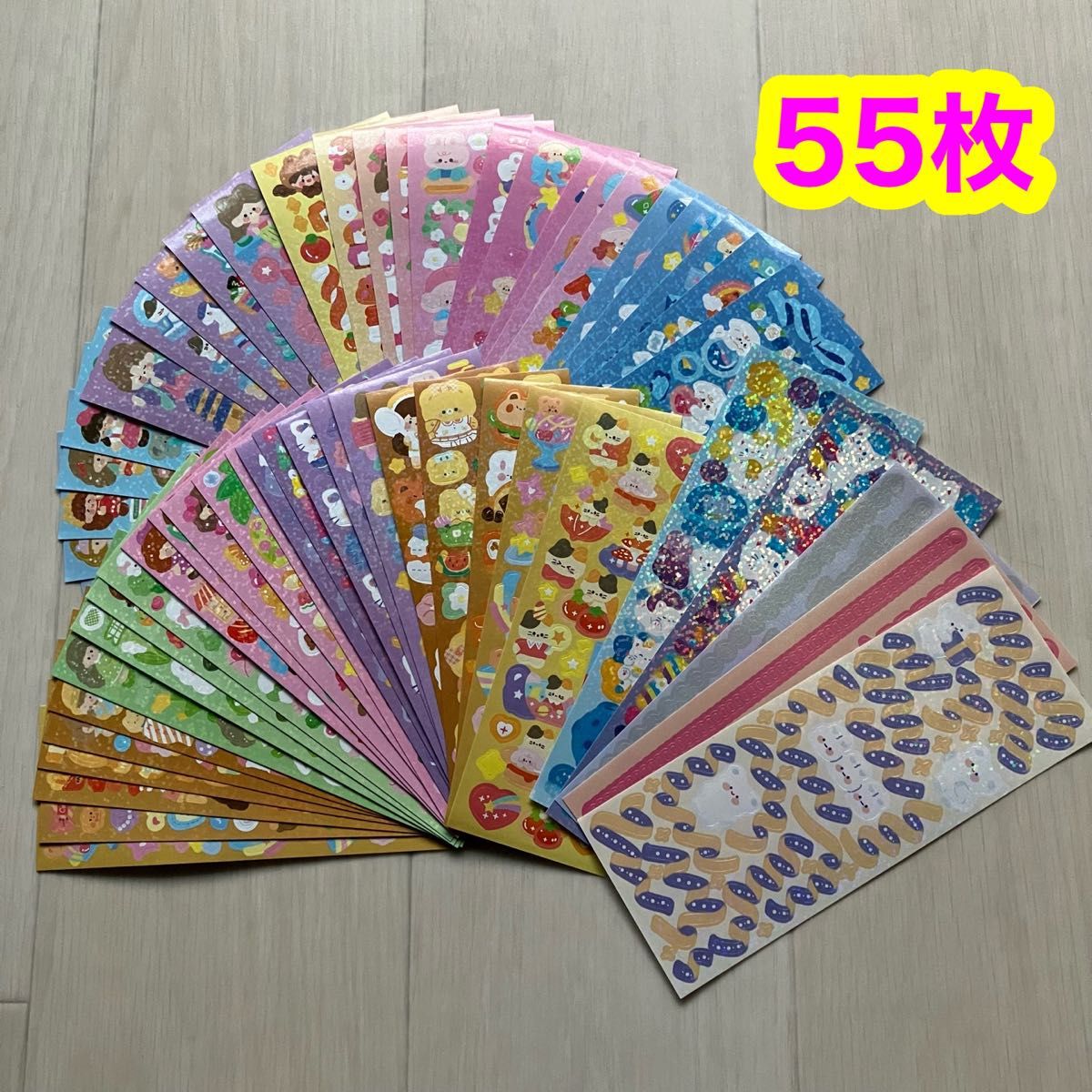 新品 韓国シール 55枚 まとめ売り｜Yahoo!フリマ（旧PayPayフリマ）