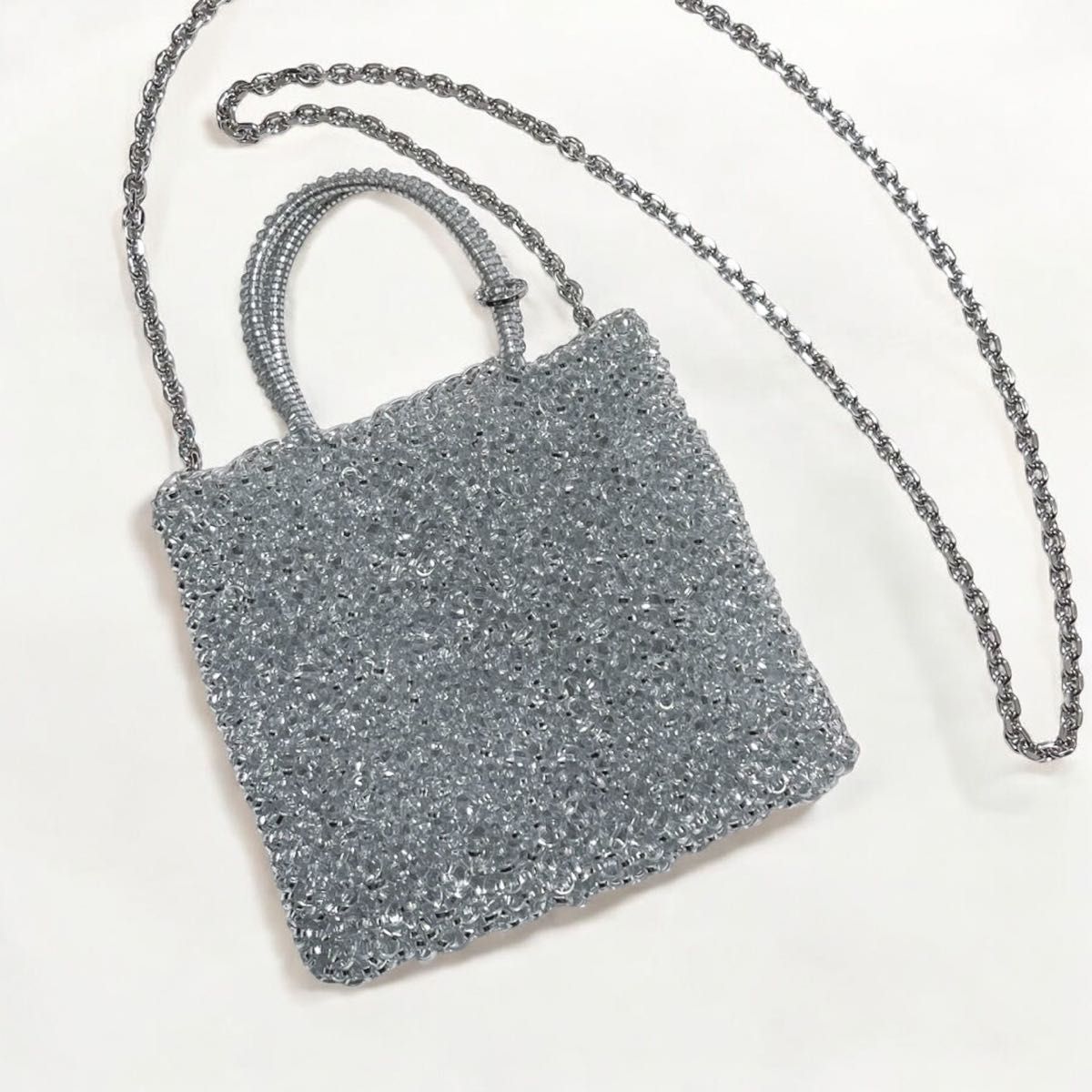 ANTEPRIMA アンテプリマ ミニアトゥーラ ショルダーバッグ シルバー わ