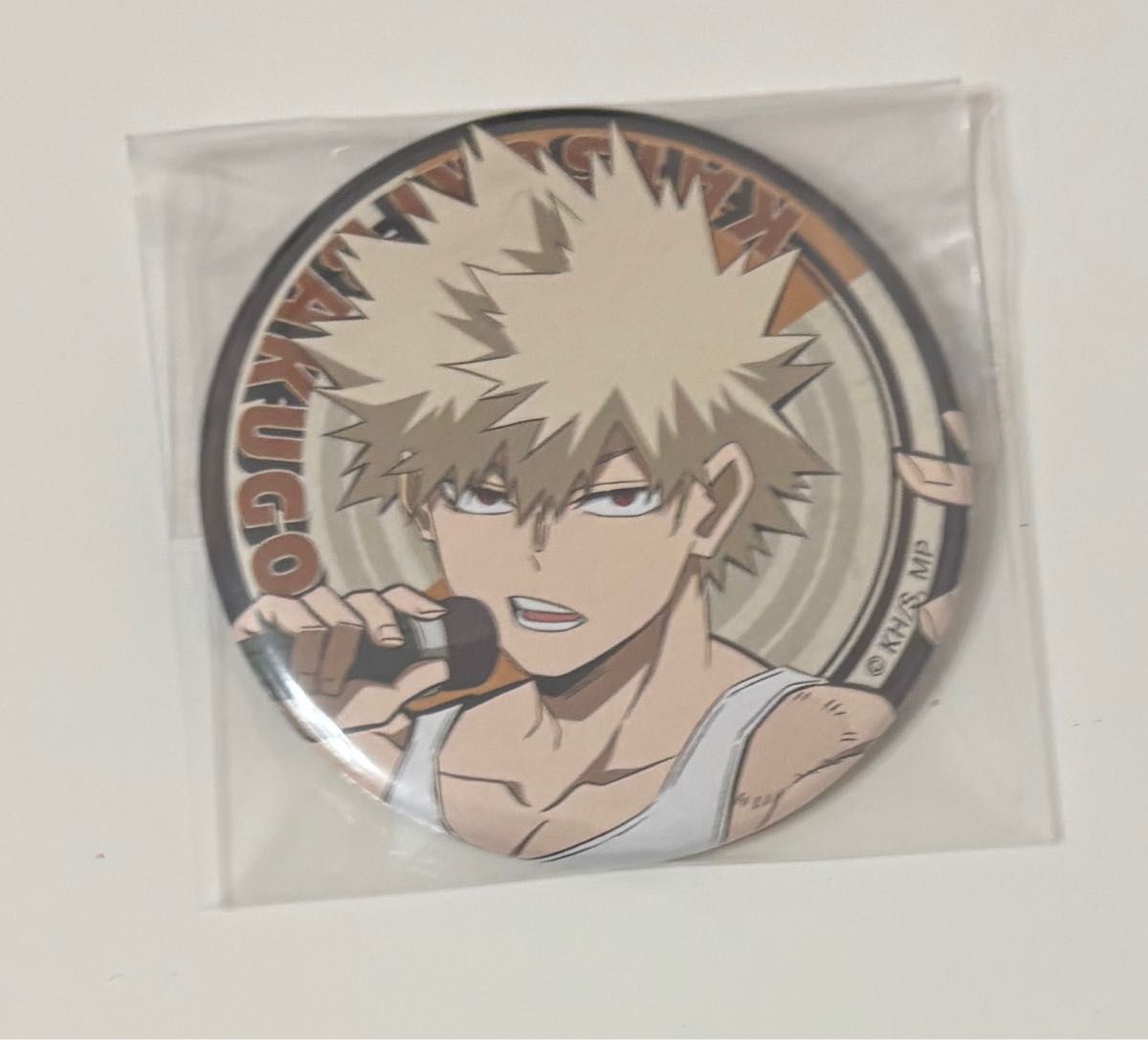 ヒロアカ U.A. BEAT BOXER キャラバッジ 缶バッジ 爆豪勝己 僕の