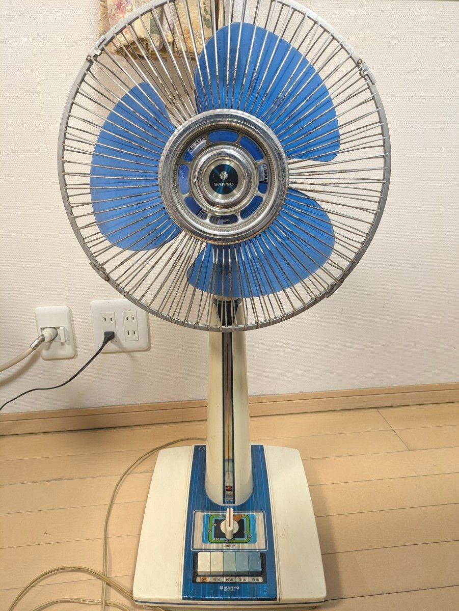 動作確認済】サンヨー 昭和レトロ扇風機 1978年製｜Yahoo!フリマ（旧