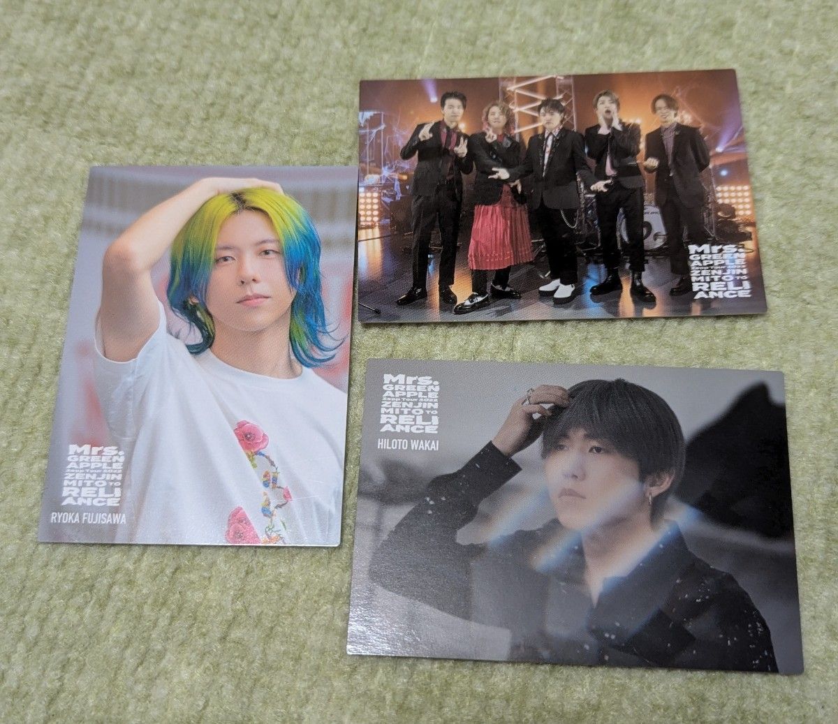 Mrs GREEN APPLE フォトカード大森元貴 ゼンジン未到とリライアンス