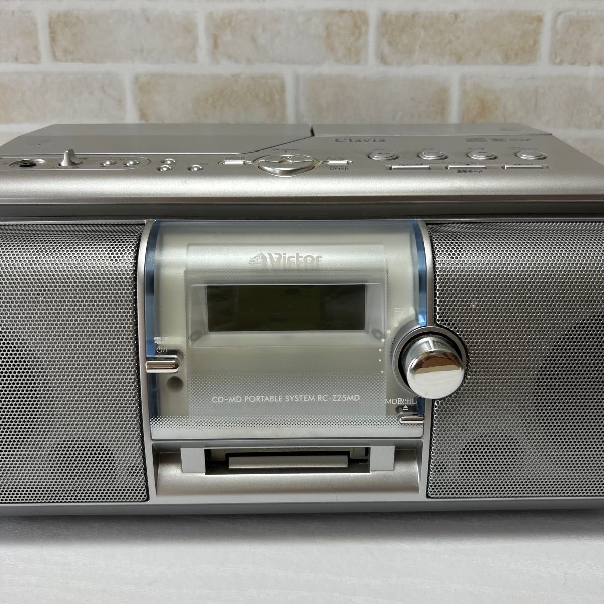 Victor Clavia CD・MDポータブルシステム Victor Clavia CD/MD