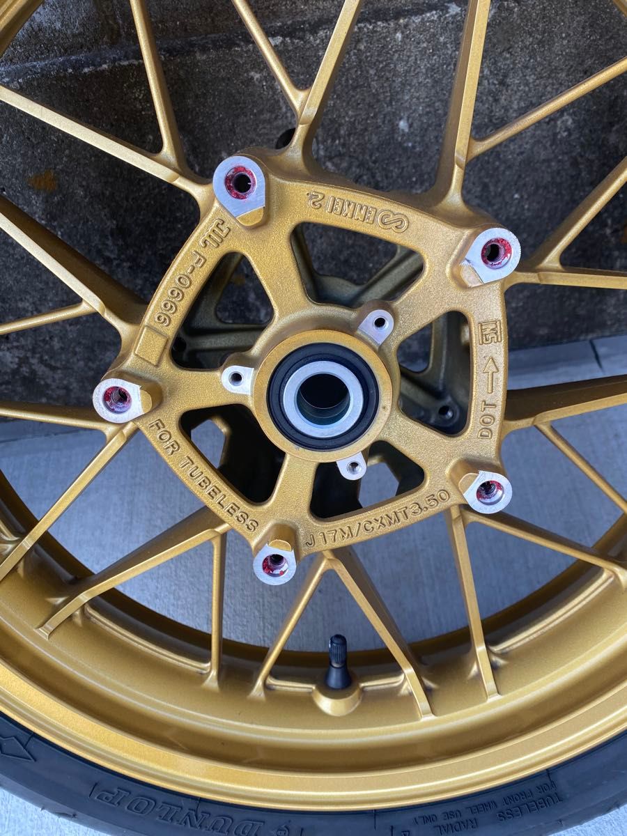 Z900RS 50th 純正 ゴールドホイール 前後セット カワサキ Kawasaki