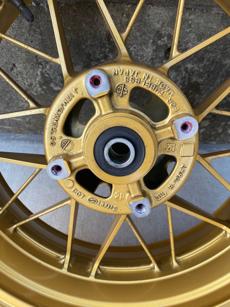 Z900RS 50th 純正 ゴールドホイール 前後セット カワサキ Kawasaki