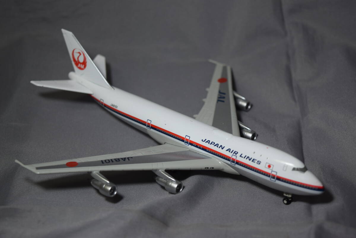 JAL 日本航空 B747-100 旧鶴丸 JA8101 HX 1/400 JAL 日本航空 B747-100