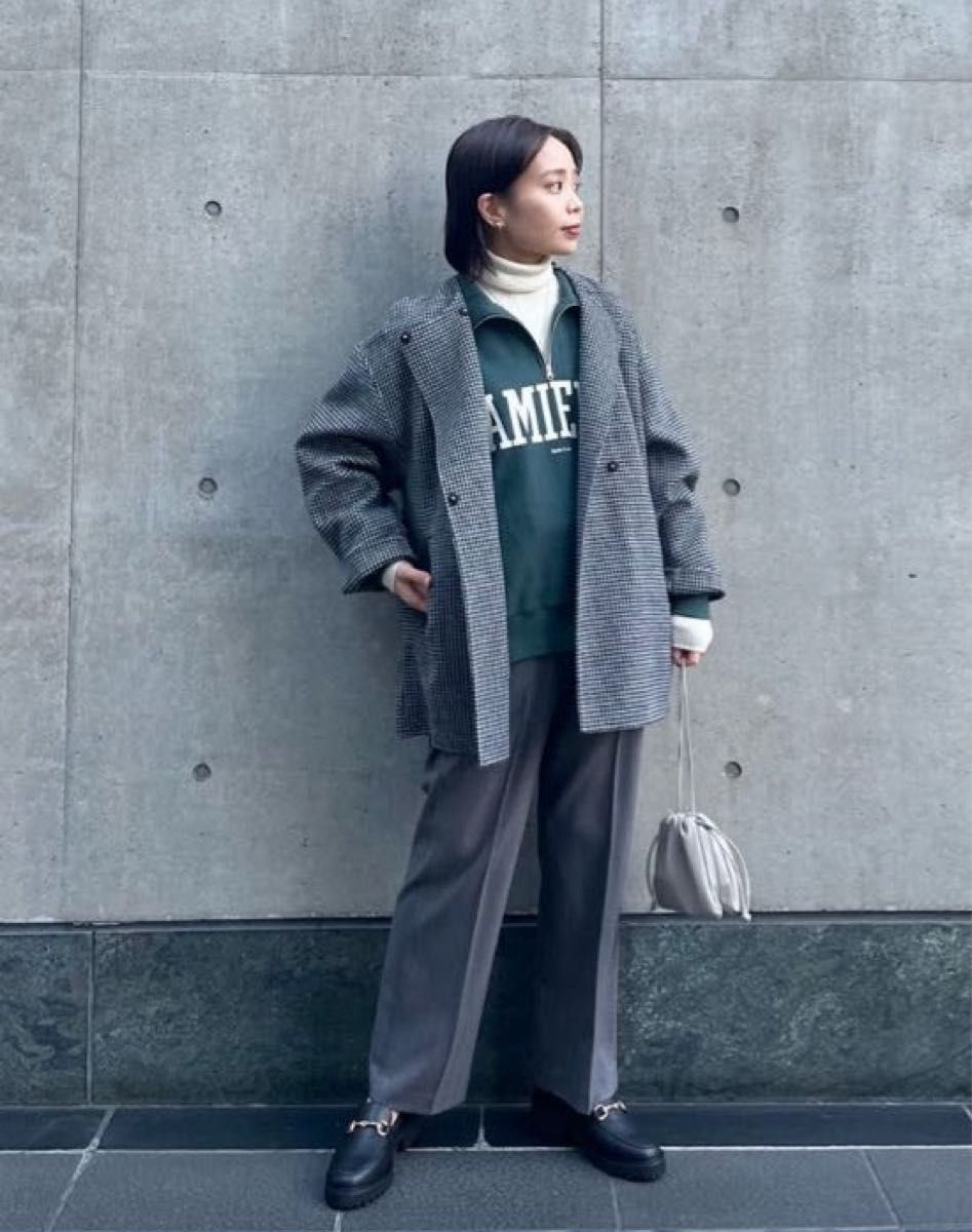 美品】SLOBE IENA HAMILTONダブルフェイスウールショートコート｜Yahoo