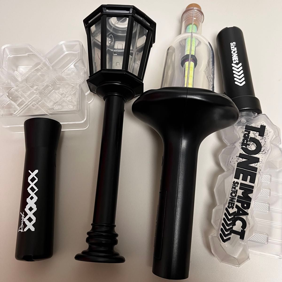 SixTONESペンライト ラフスト トンパク シティー 慣声の法則ペンライト