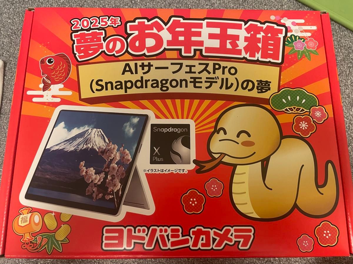 ヨドバシ 福袋 お年玉箱 Surface pro AIサーフェスproの夢｜Yahoo