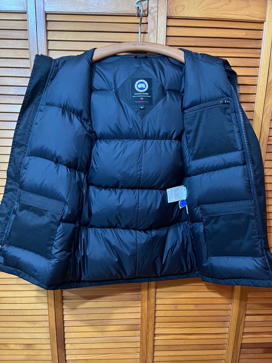 カナダグース エディフィス別注 クレストンパーカー ブラックレーベル