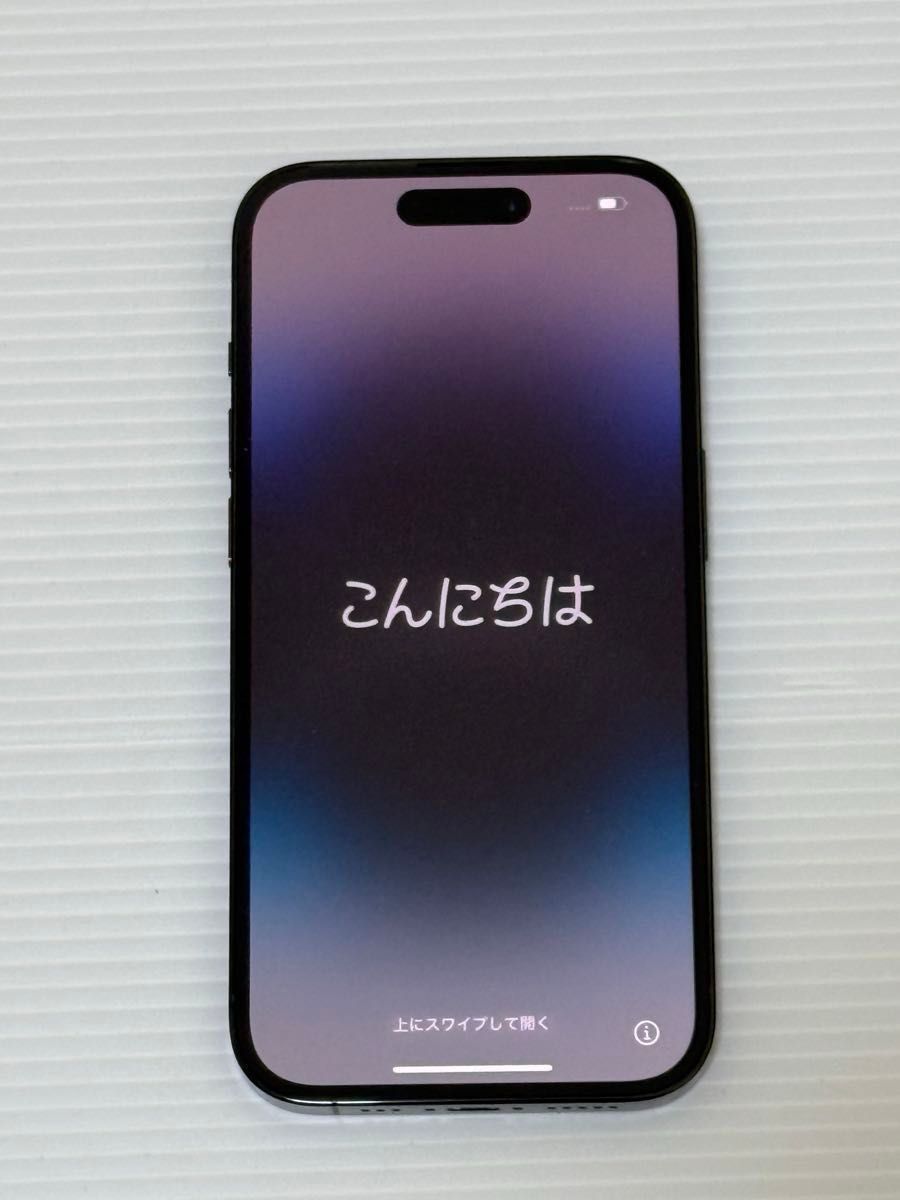 iPhone14Pro 512GB SIMフリー スペースブラック 防水ケースに入れて