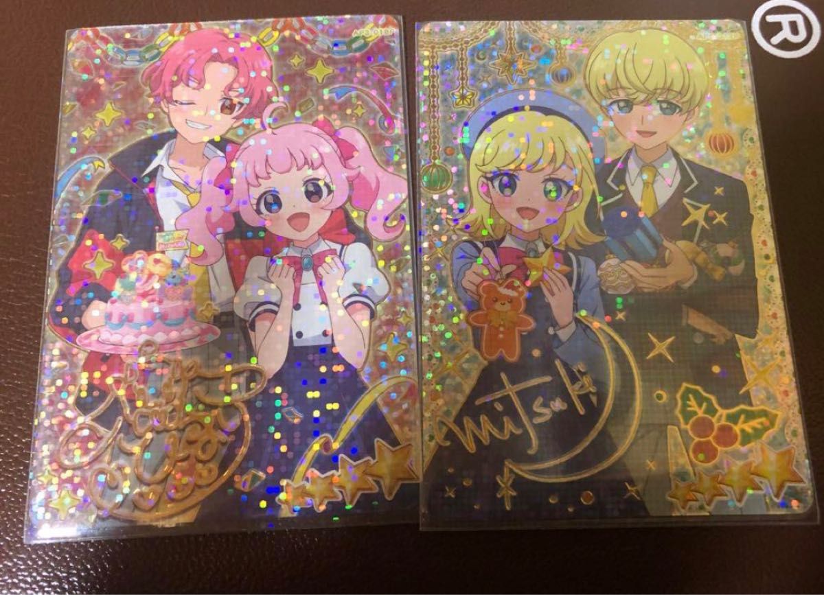 ひみつのアイプリ ひまり みつき サインカード シークレット 2枚セット