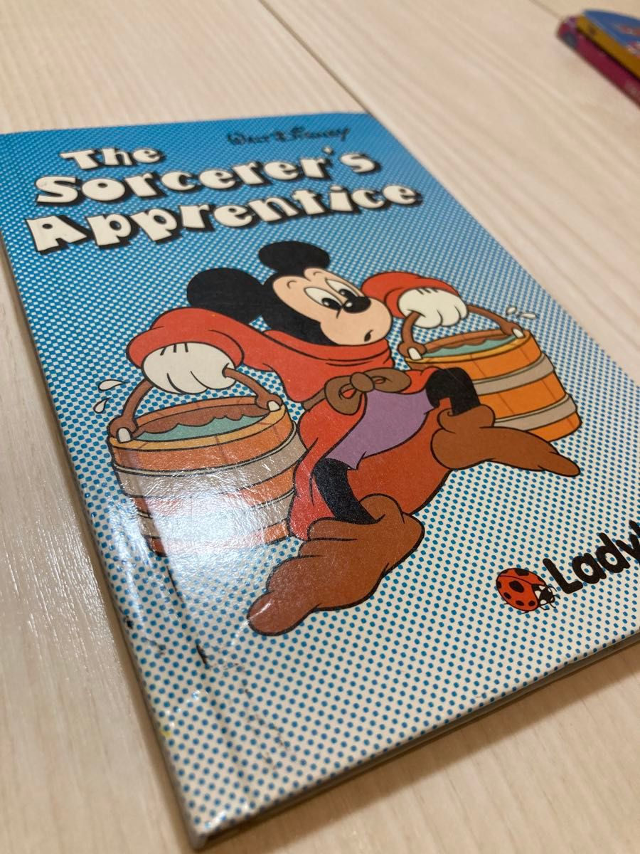 ディズニー ミッキーの魔法使いの弟子 英語 本 Ladybird The Sorcere's
