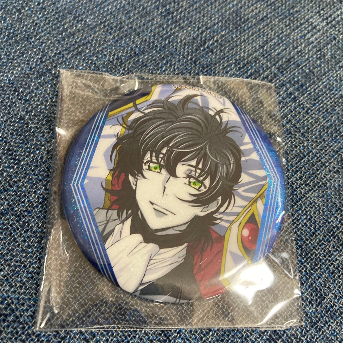 コードギアス プリロール バースデー 缶バッジ 枢木スザク 丸型 2019