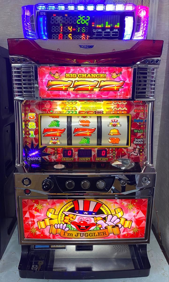 北電子 ニューアイムジャグラーEX‐KT【コイン不要機付】【美品