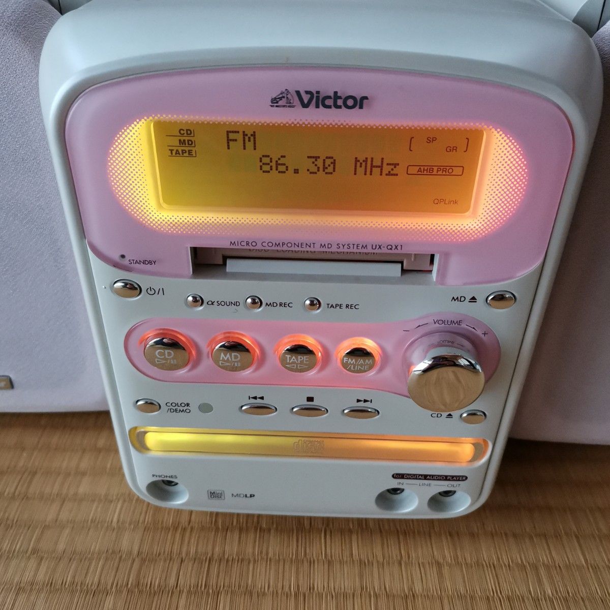 Victor UX-QX1 ミニコンポ AMアンテナ付き｜Yahoo!フリマ（旧PayPay
