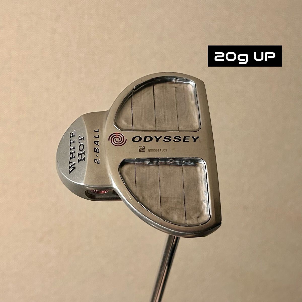 石川遼プロ使用モデル】34インチ オデッセイ ホワイトホット 2ボール