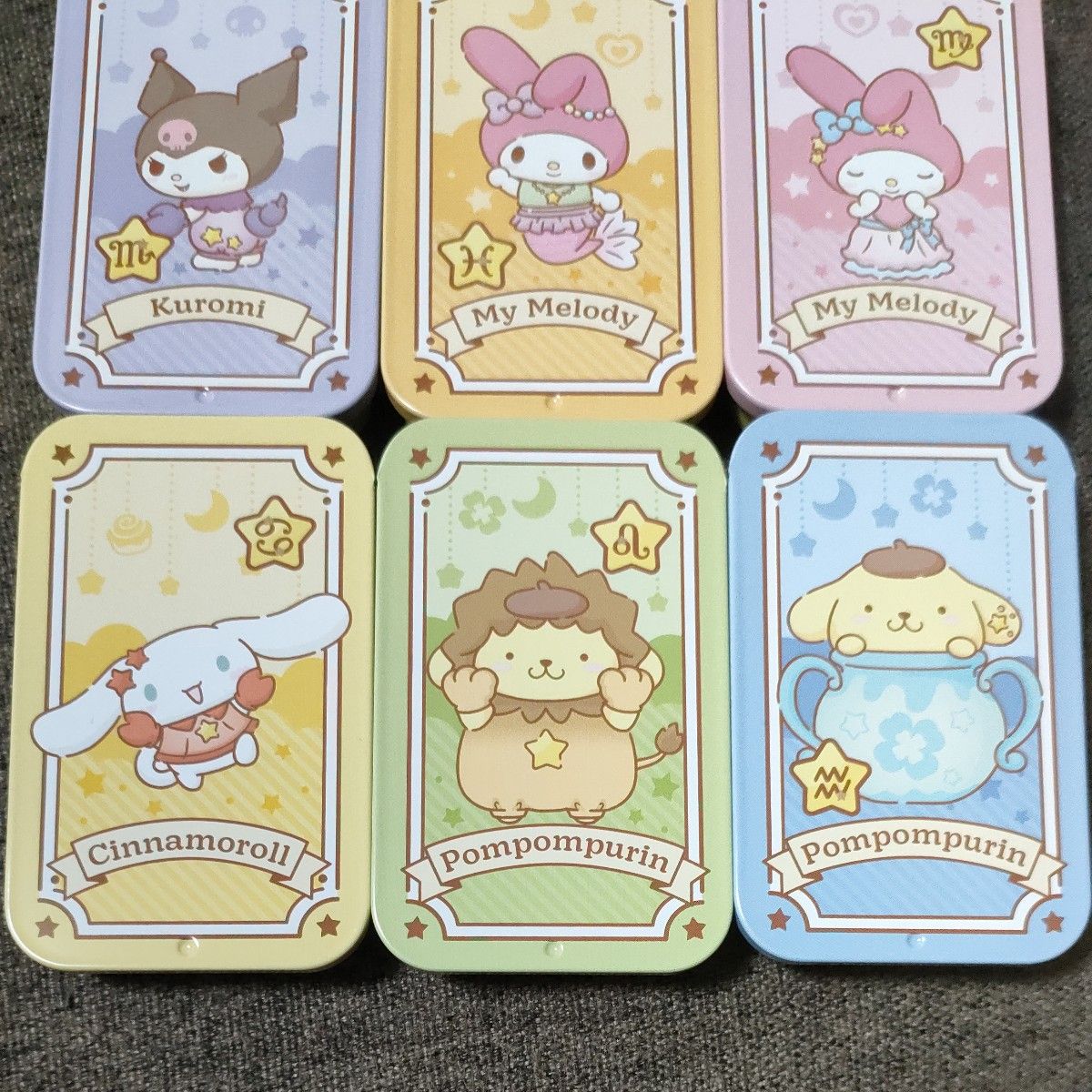 希少激レア サンリオ 歴代 キャラミンチュ スライド缶 2007 平成レトロ