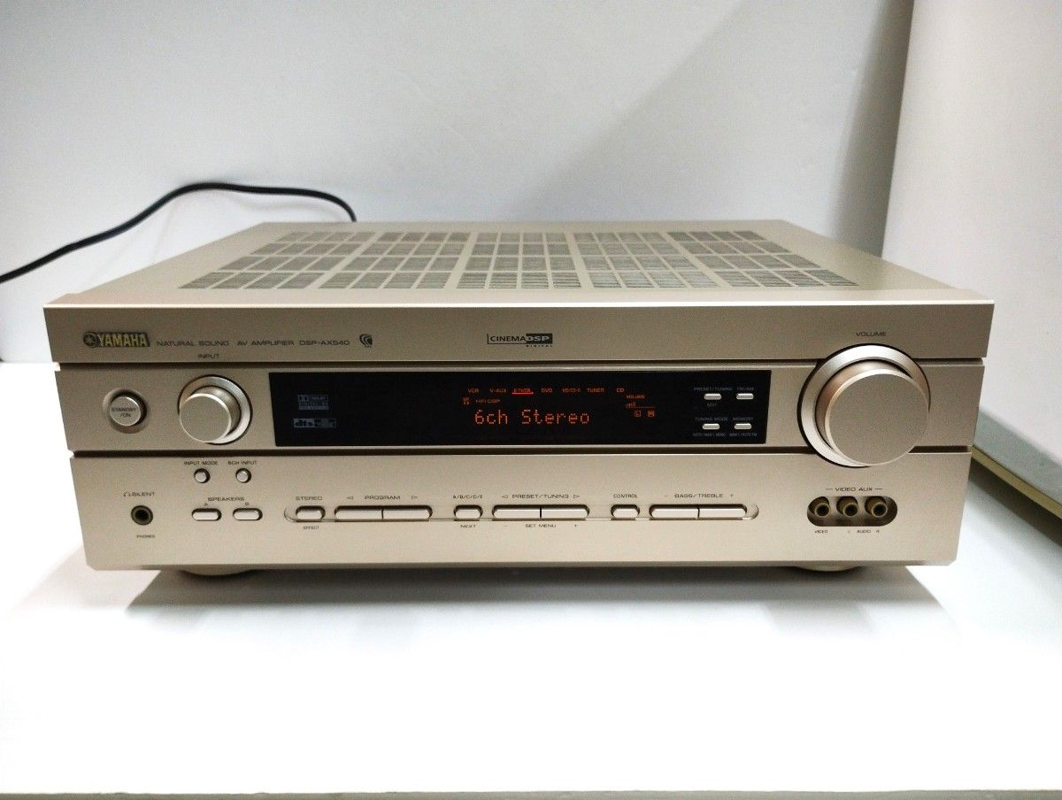 YAMAHA AVアンプ ヤマハ DSP-AX540 ホームシアター 6 1ch 5 1ch DSP AV